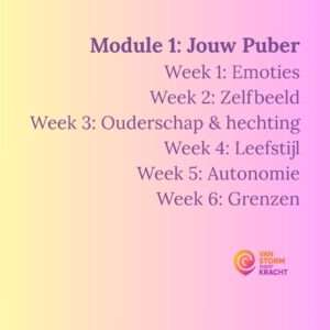 Module 'Jouw Puber'