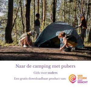 Naar de camping met pubers