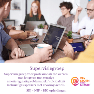 Supervisiegroep voor professionals die werken met jongeren met ernstige emotieregulatieproblematiek