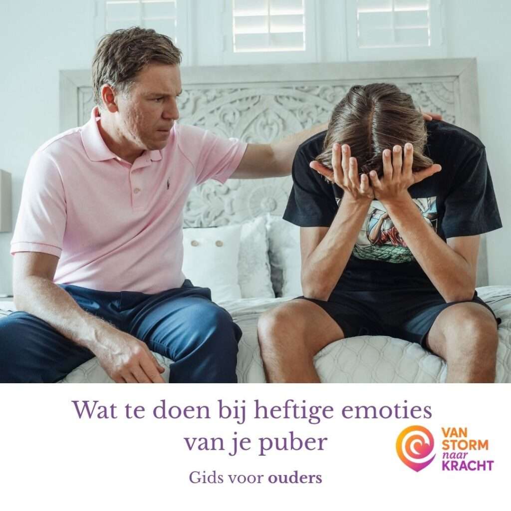Wat te doen bij heftige emoties van je puber
