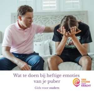 Wat te doen bij heftige emoties van je puber